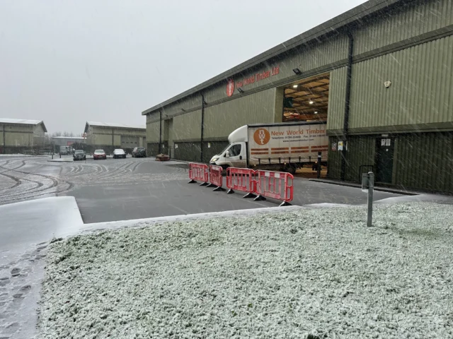 ☃️☃️ Looking a little wintry out there this morning! ☃️☃️
